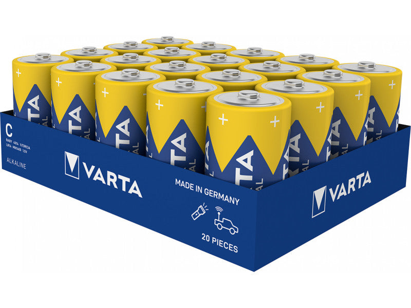 Varta Industrial R14 C baby elem 20db/gyűjtő