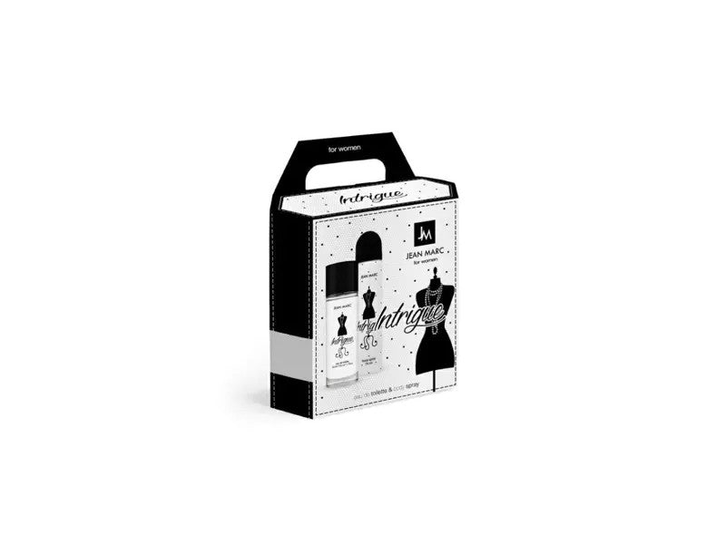 Kozmetika csomag női Jean Marc (JM) Intrique deo 75ml+EDT 50ml