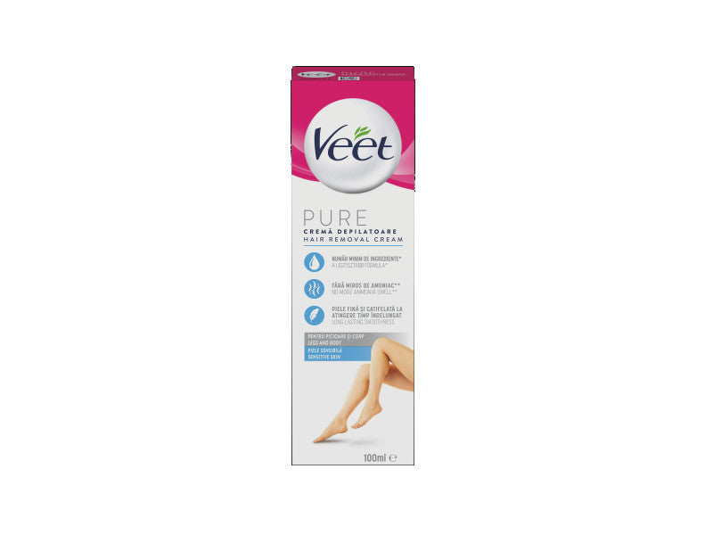 Veet Pure szőrtelenítő krém érz.bőrre 100 ml