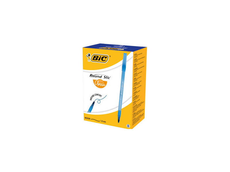 Bic írószer Round Stic kupakos golyóstoll KÉK 60db/doboz