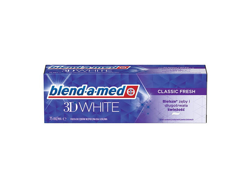 Blend-a-Dent fogkrém 75ml 3D White Classic Fresh
