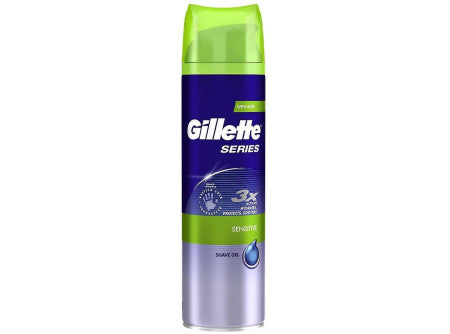 Gillette Borotvazselé Series Érzékeny bőr 200ml (Aloe)
