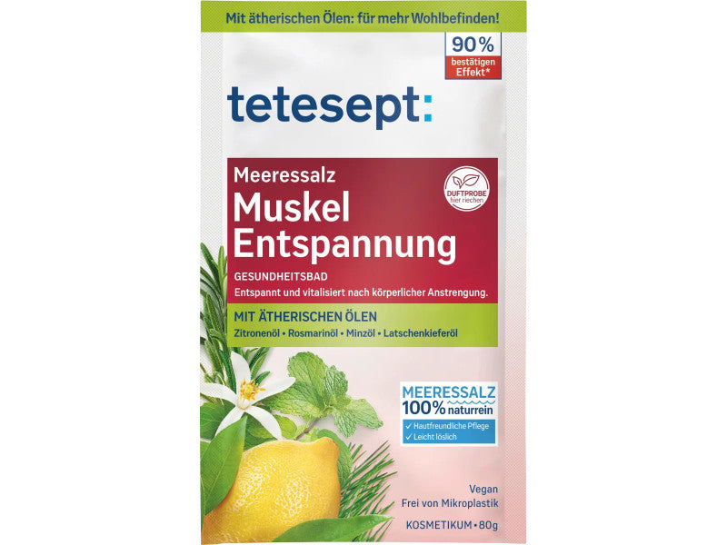 Tetesept fürdősó izomlazító 80g