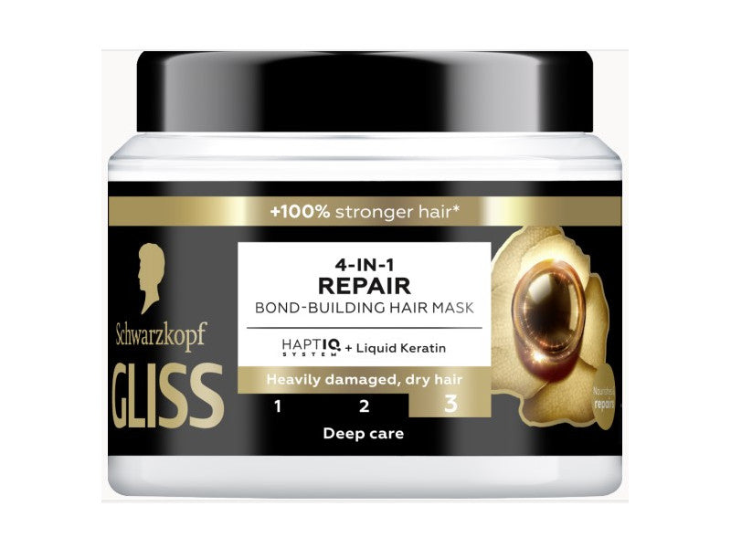 Gliss hajmaszk 4in1 -Helyreállító 400 ml