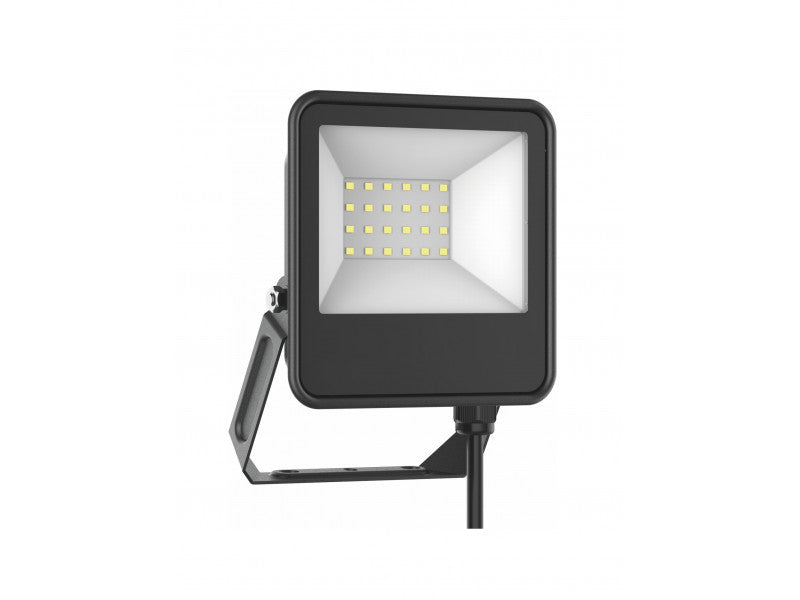 UltraTech LED reflektor 25000óra 30W fekete 4000K 3000lm 110° IP65