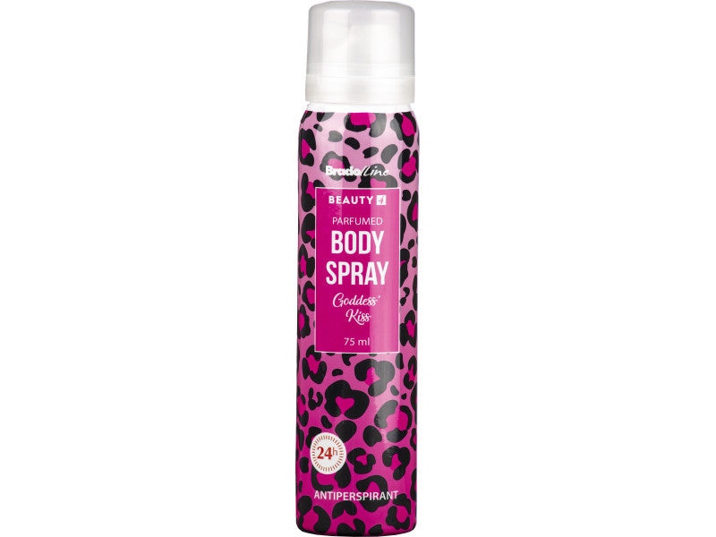 Beauty4 body spray 75ml Goddess Kiss (sötét rózsaszín)