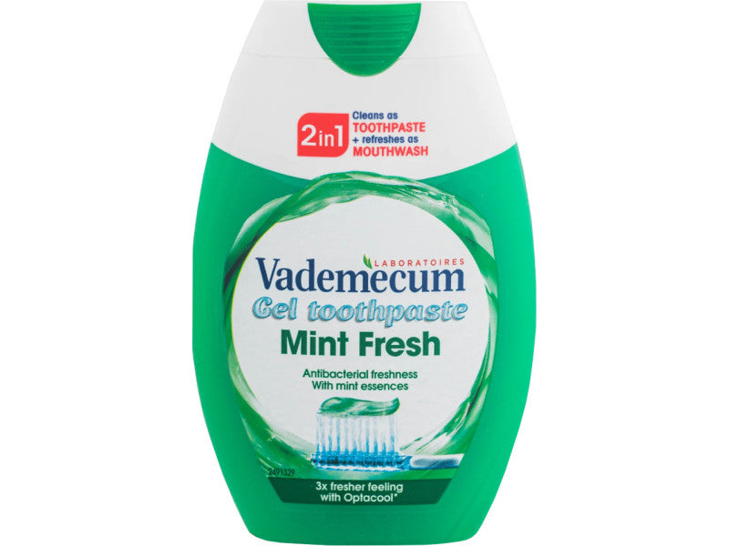 Vademecum 2in1 mint fresh fogkrém és szájöblítő 75 ml