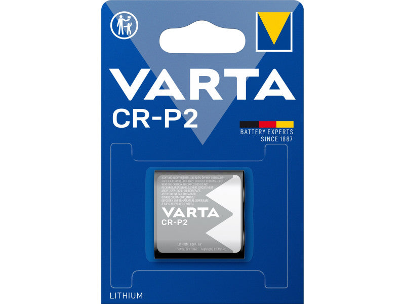 Varta fotóelem lithium CR-P2 B1 (DL223)