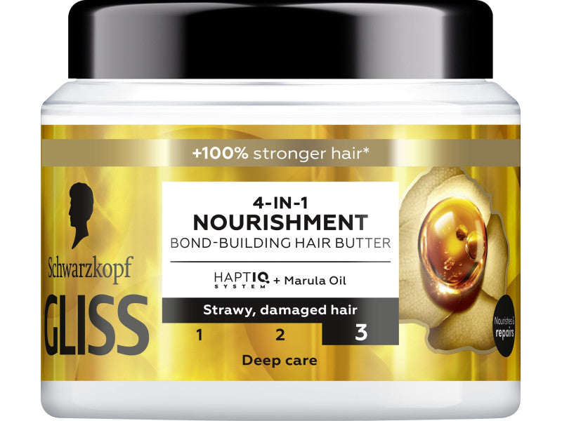 Gliss hajmaszk 4in1 -Tápláló 400 ml