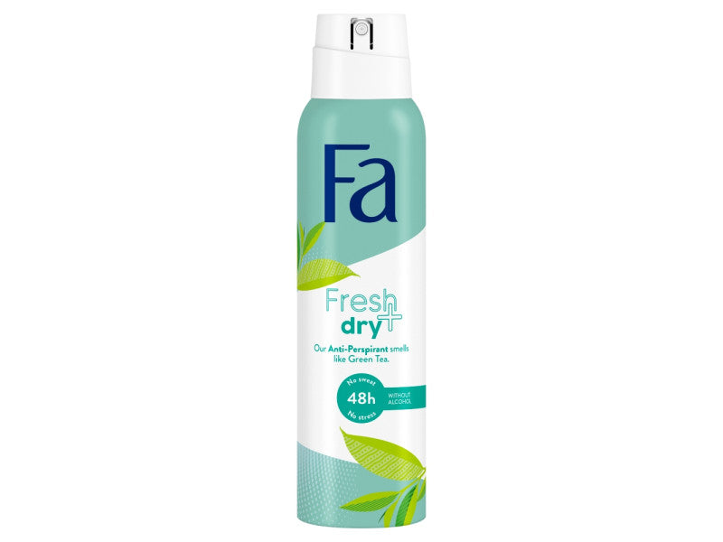 Fa deospray Női Fresh&Dry Zöld tea 150 ml