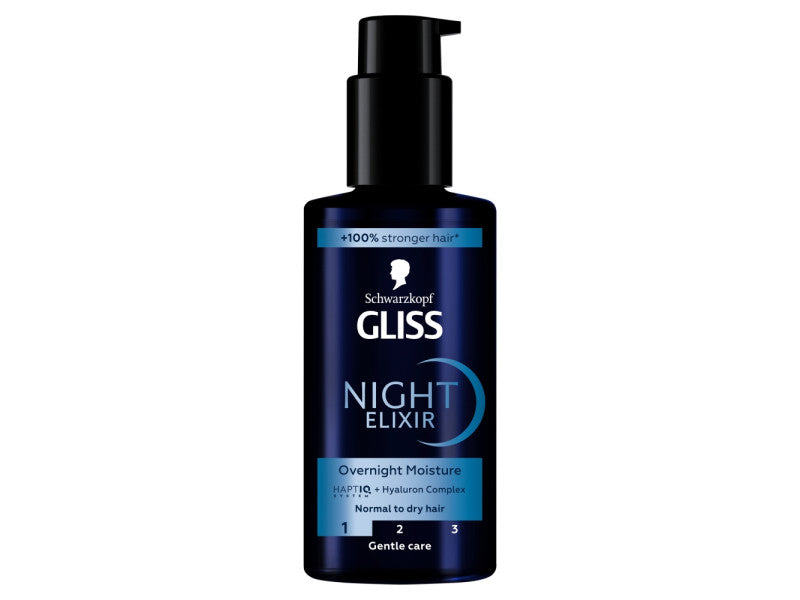 Gliss Éjszakai hajpakolás Aqua Revive normál vagy száraz hajra 100 ml
