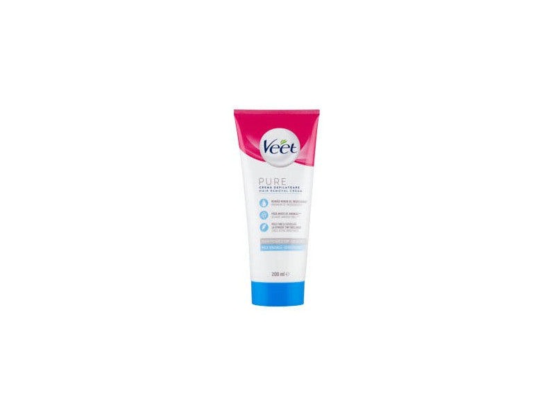 Veet Pure szőrtelenítő krém lábra és testre- érzékeny bőrre 200 ml