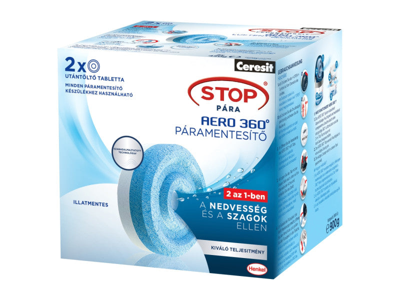 Ceresit Stop Pára AERO 360 utántöltő tabletta 2 db/ doboz