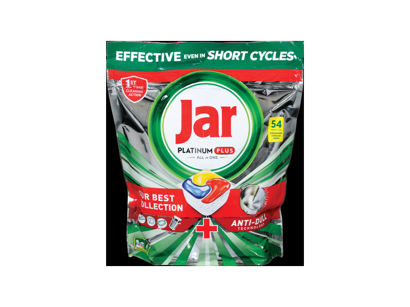 JAR mosogatógép tabletta Platinum Plus Lemon 54db-os