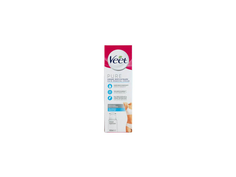 Veet Pure szőrtelenítő krém bikinivonal és hónaljra - érz.bőrre 100 ml