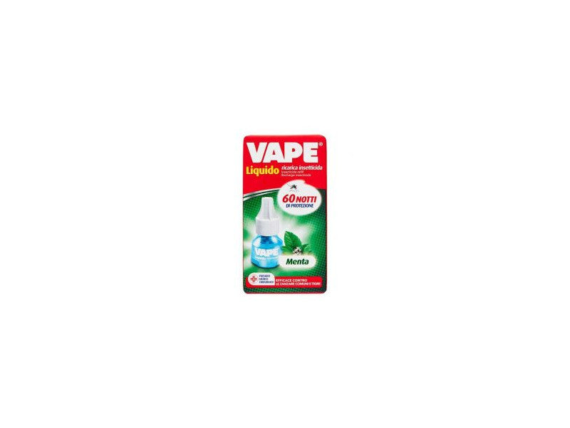 VAPE szúnyogírtó utántöltő folyadék Menta 60 éjszakás