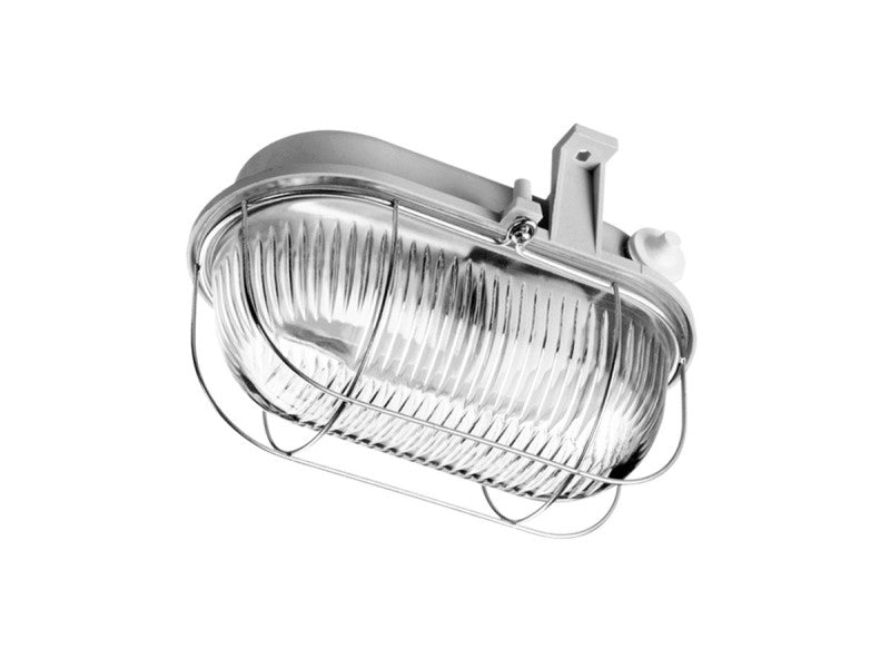 Lena oval100 hajólámpa ip44 szürke e27 100w