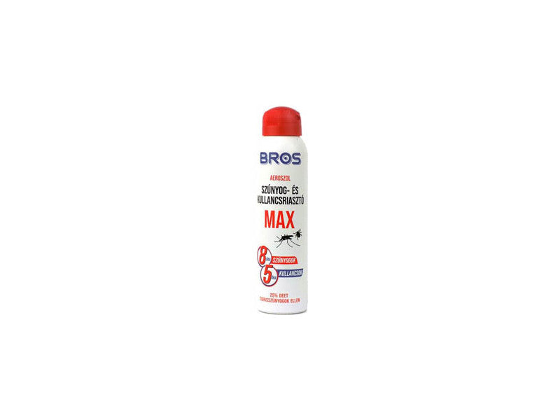 Bros szúnyog és kullancs riasztó aeroszol MAX 90 ml (B208)