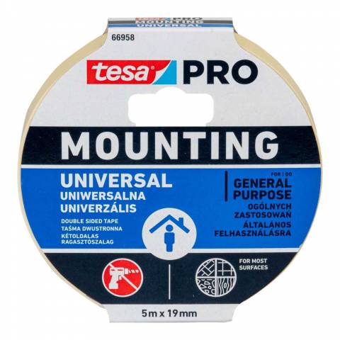 Tesa montázsszalag habosított (66958) 5m x 19mm