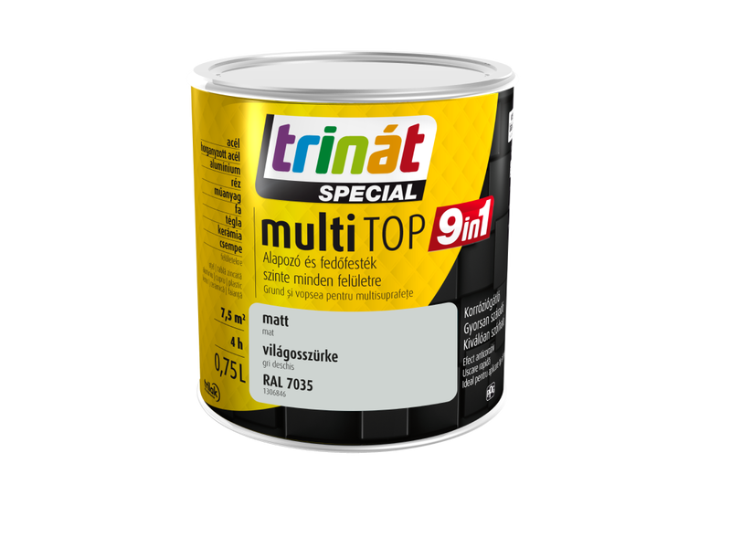 Trinát multitop 9in1 alapozó és fedőfesték 0,75 L