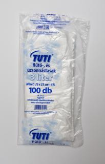 Tuti hűtő- és uzsonna tasak 3 l 25 x 35 cm 100 db-os