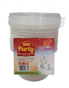 Tuti party gulyásos tál tetővel 750 ml 10 db-os