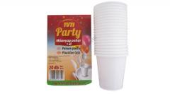 Tuti party pohár műanyag 1 dl 20 db-os