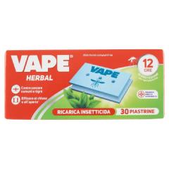 Vape elektromos szúnyogirtóhoz lapka herbal 30 db