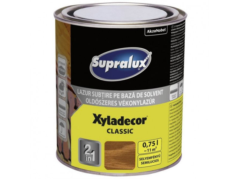 Xyladecor Classic Supralux vöröses teak 0,75L