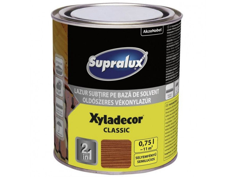 Xyladecor Classic Supralux vöröses mahagóni 0,75L