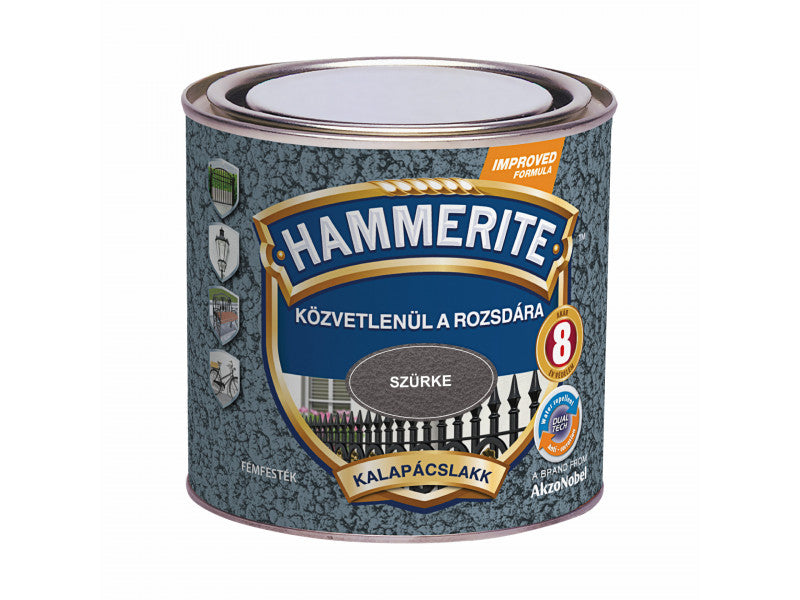 Hammerite kalapácslakk szürke 250 ml