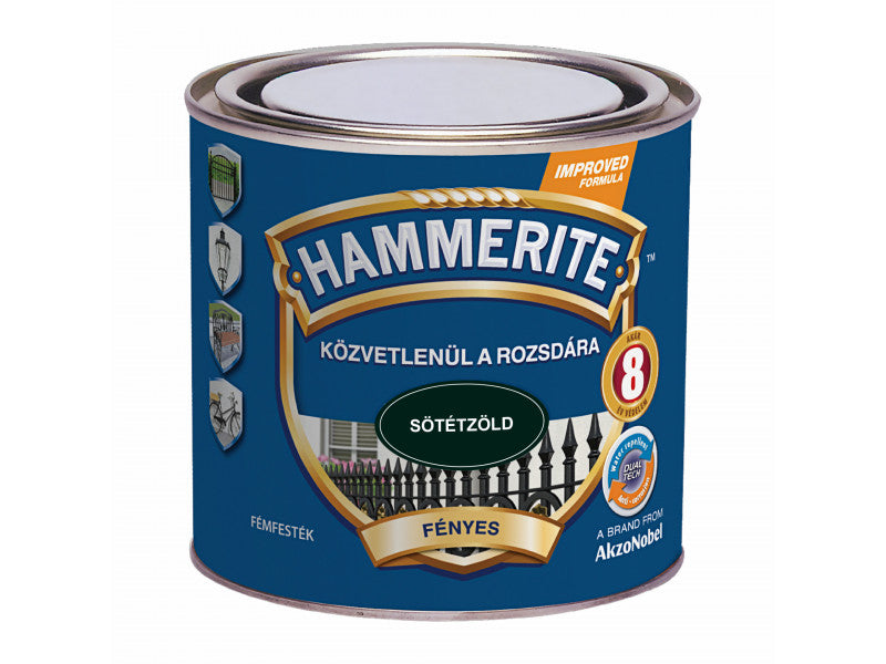 Hammerite fényes s.zöld 250 ml