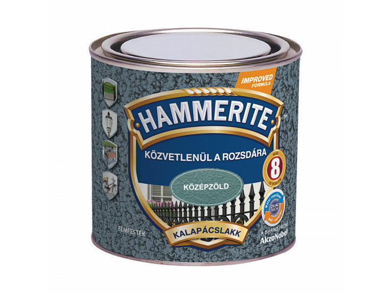 Hammerite kalapácslakk középzöld 250 ml