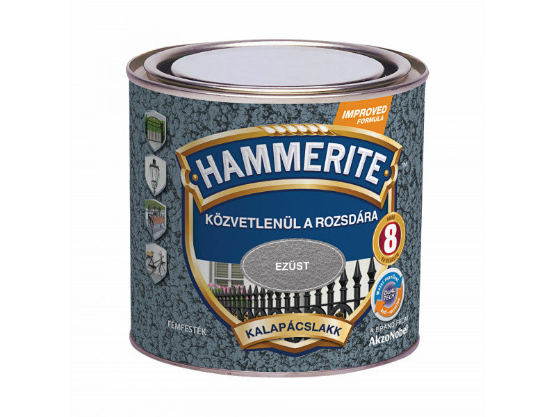Hammerite kalapácslakk ezüst 250 ml