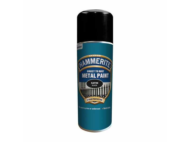 Hammerite szatén fekete aer 400 ml