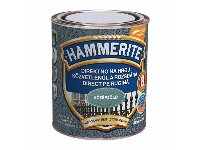 Hammerite kalapácslakk középzöld 750 ml