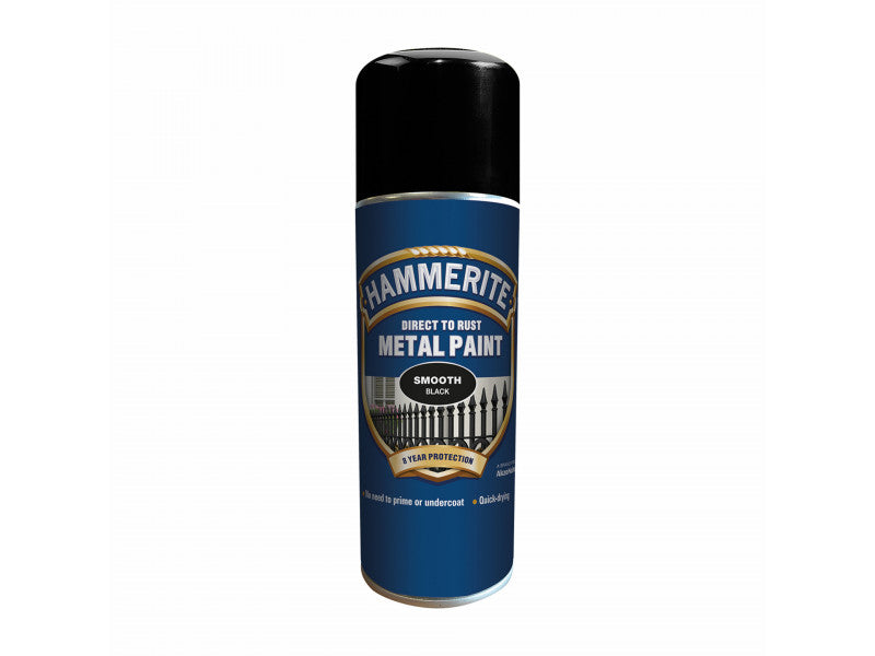 Hammerite fényes fekete aer 400 ml