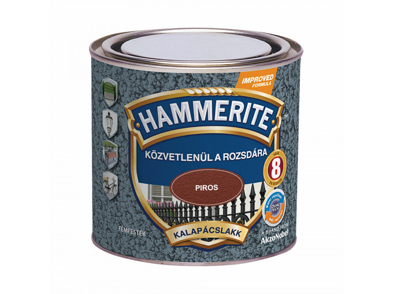 Hammerite kalapácslakk piros 250 ml