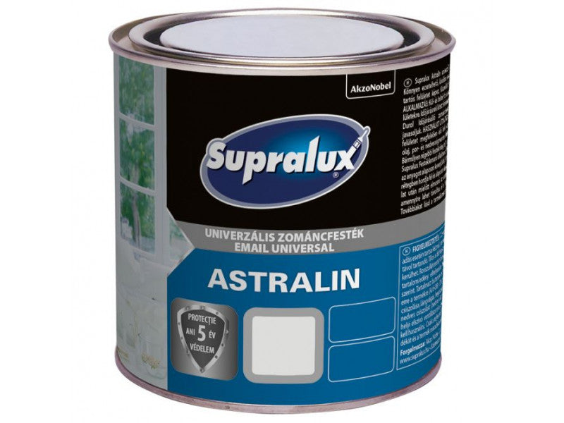 Supralux Astralin Univerzális zománcfesték SF fekete 1L