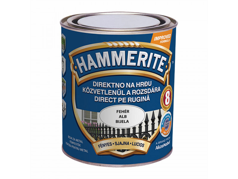 Hammerite fényes fehér 750 ml