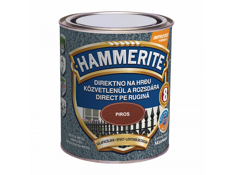 Hammerite kalapácslakk piros 750 ml