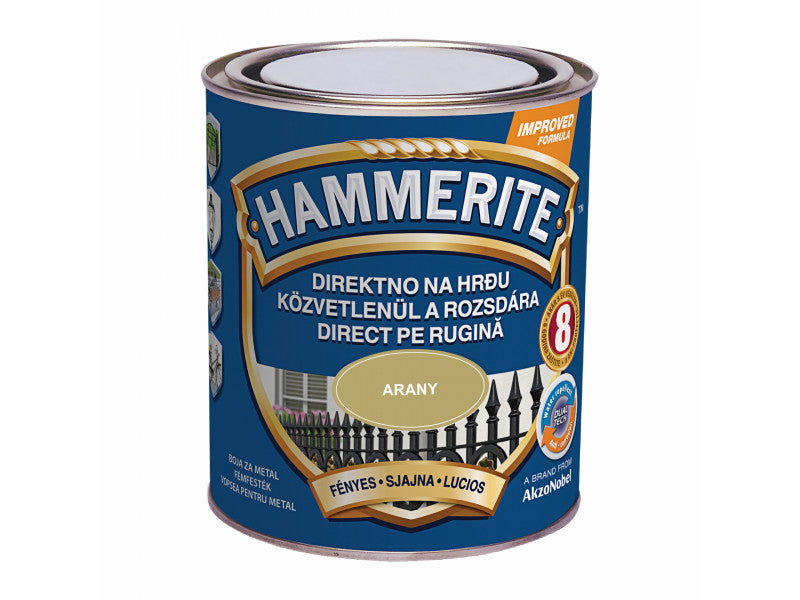 Hammerite fényes arany 750 ml