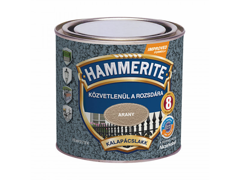 Hammerite kalapácslakk arany 250 ml