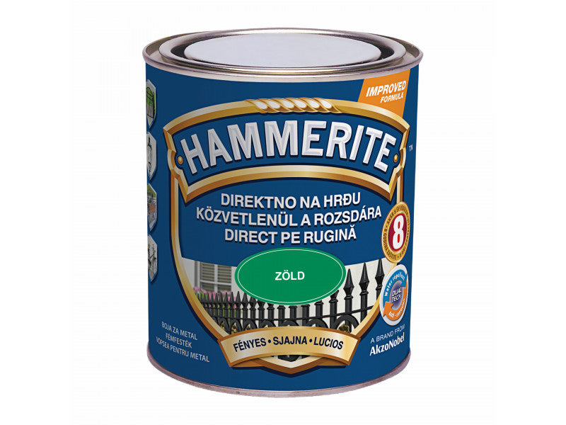 Hammerite fényes zöld 750 ml