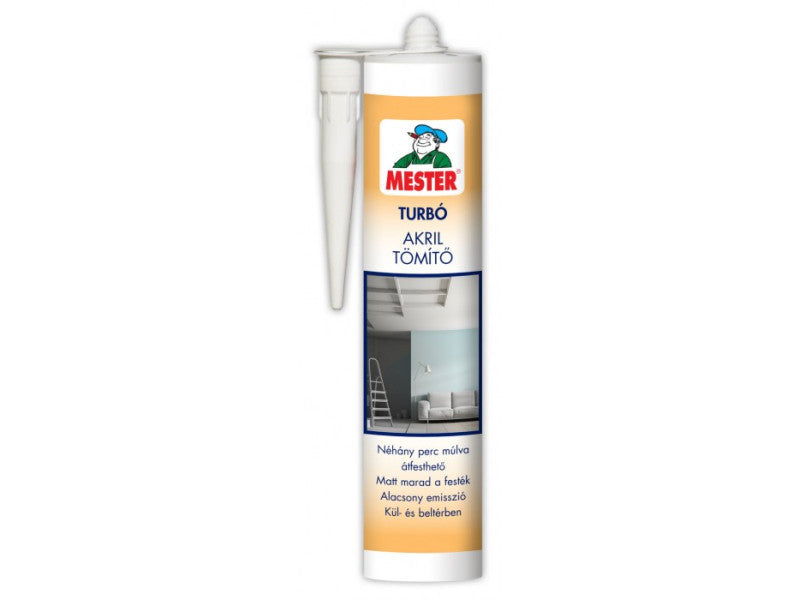 Mester turbó akril tömítő fehér 310 ml