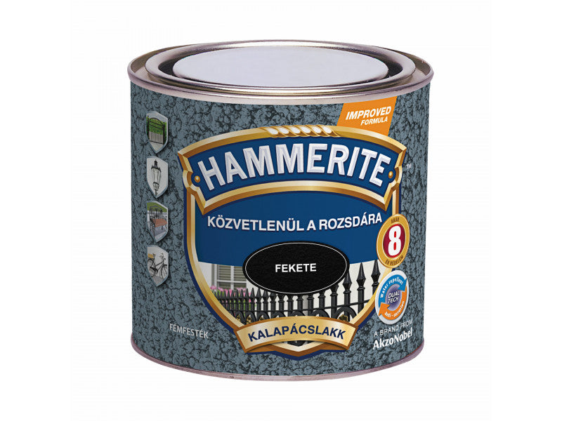 Hammerite kalapácslakk fekete 250 ml