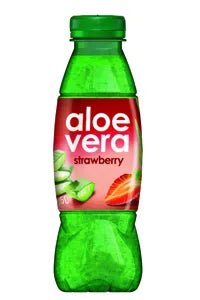 Aloe Vera Strawbery energiaszegény szénsavmentes üdítőital aloe vera darabokkal 0,5 l