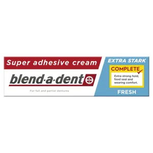Blend-a-dent Complete Extra Stark Fresh Műfogsorrögzítő krém 47 g
