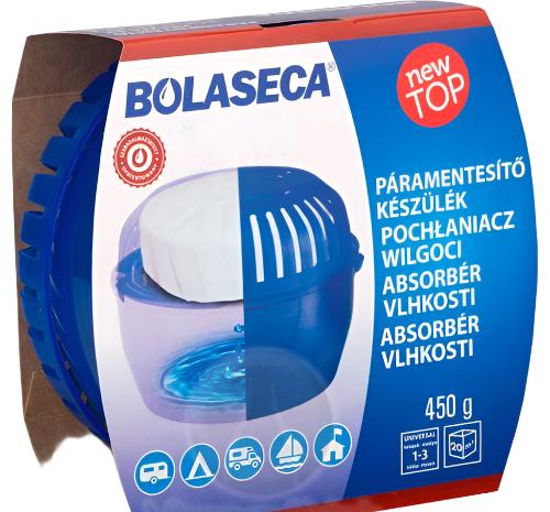 Bolaseca páramentesítő készülék, + 1 db tabletta, Top






