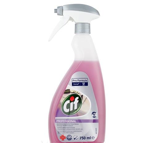 Cif 2in1 általános tisztító és fertőtlenítőszer 750ml